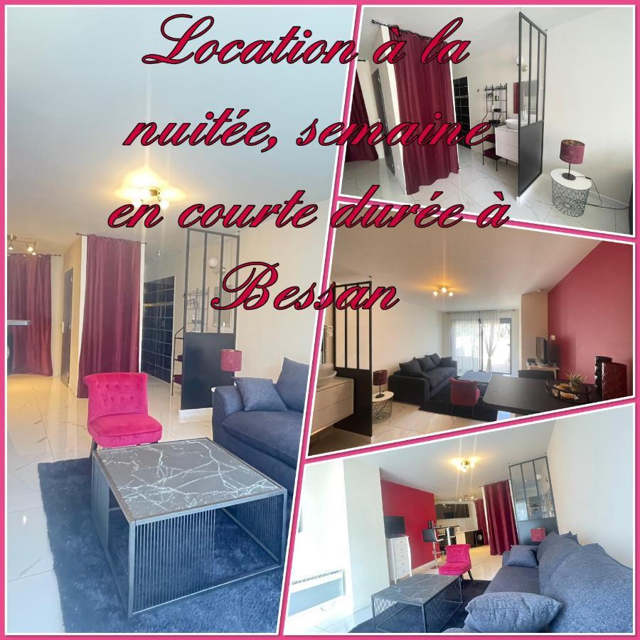 Studio Barok Proche Autoroute, Plages Et Attractions, Wifi - Tv, Calme Bessan Экстерьер фото